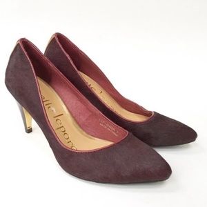 Nanette Lepore Burgundy Wine/Maroon Play Me Pump